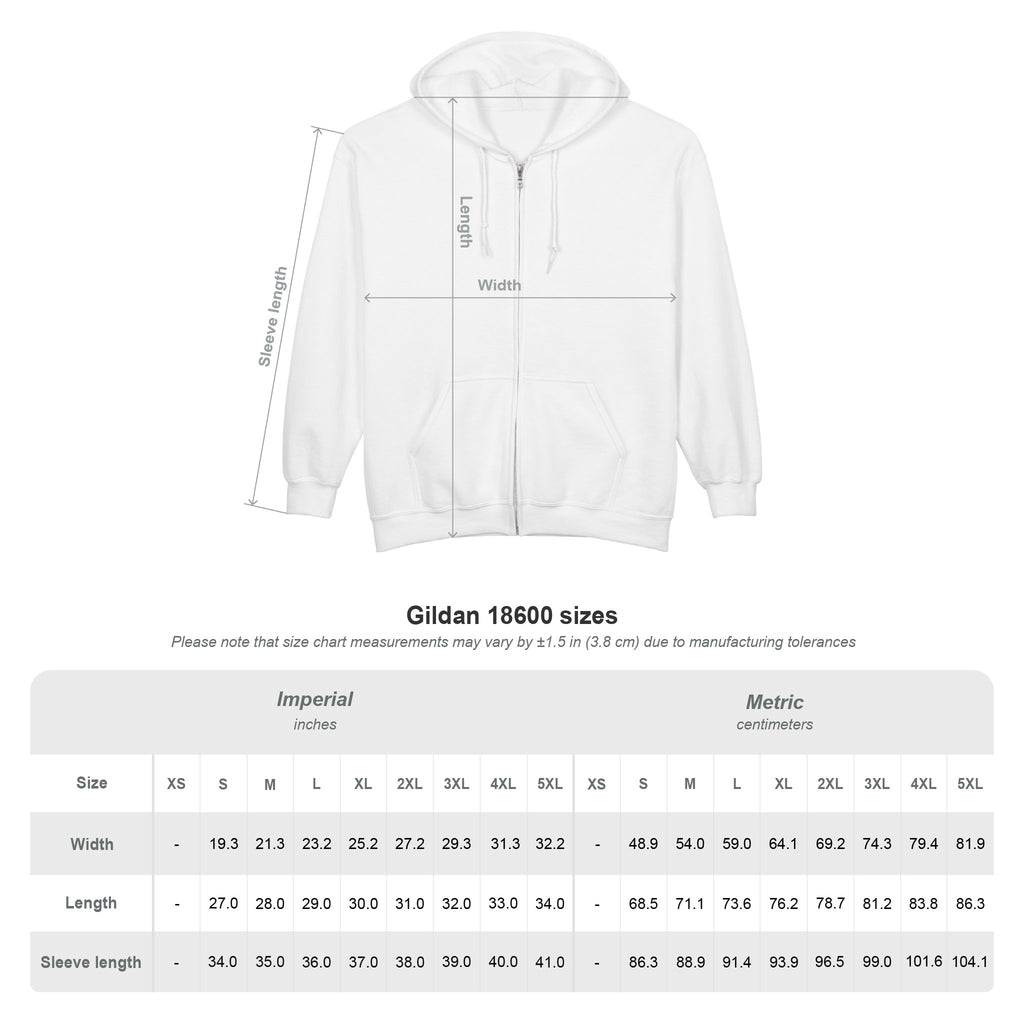 Wet & Reckless Zip Hoodie