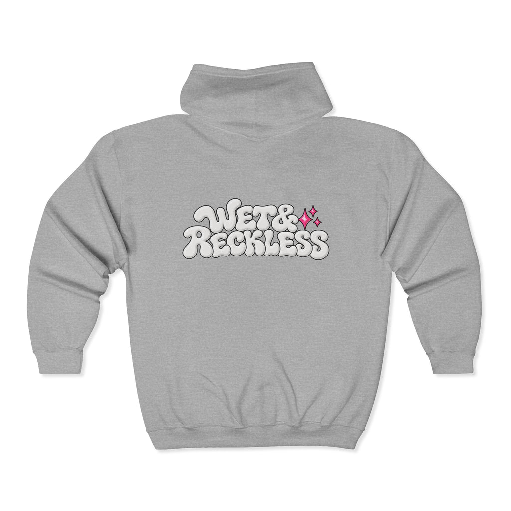 Wet & Reckless Zip Hoodie