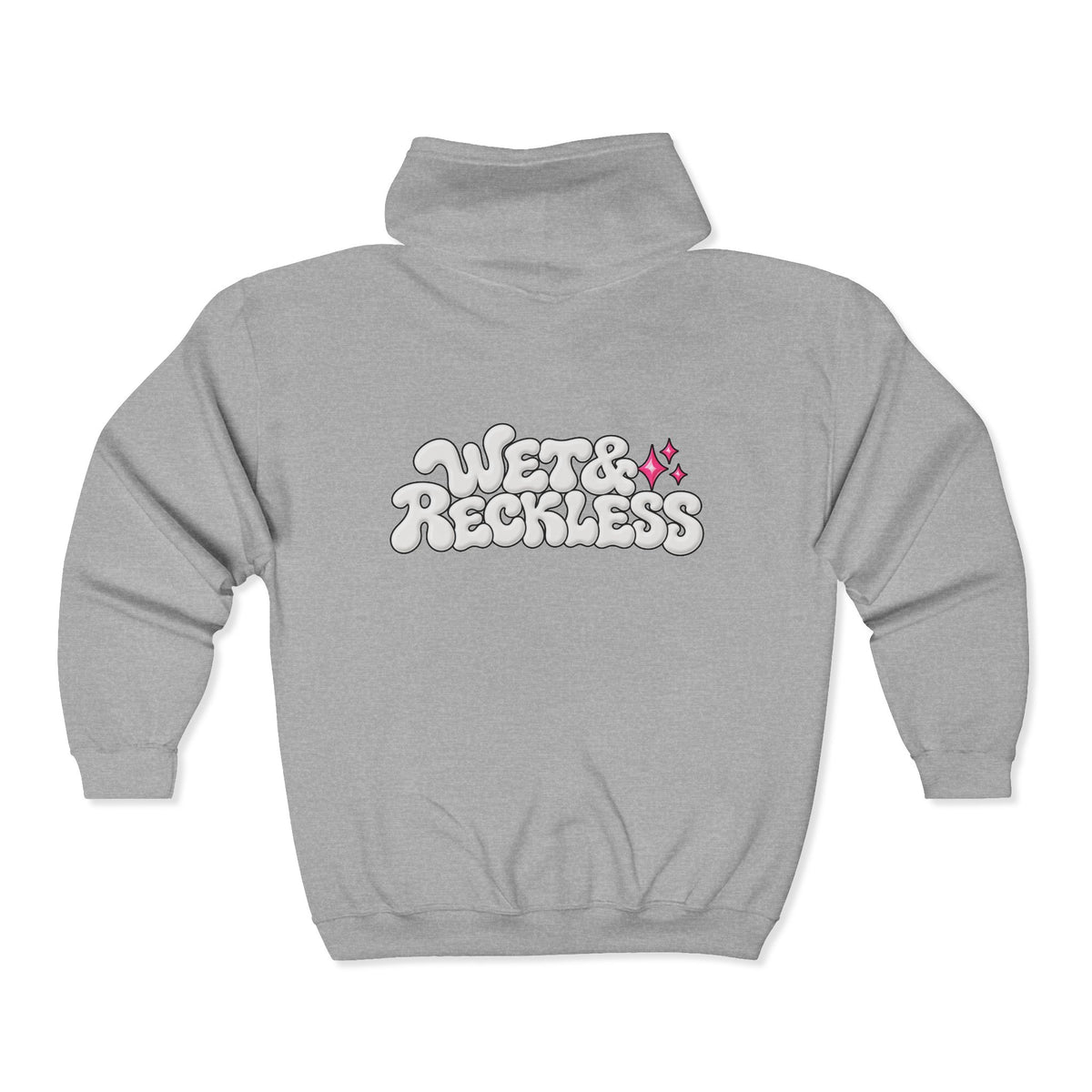 Wet & Reckless Zip Hoodie