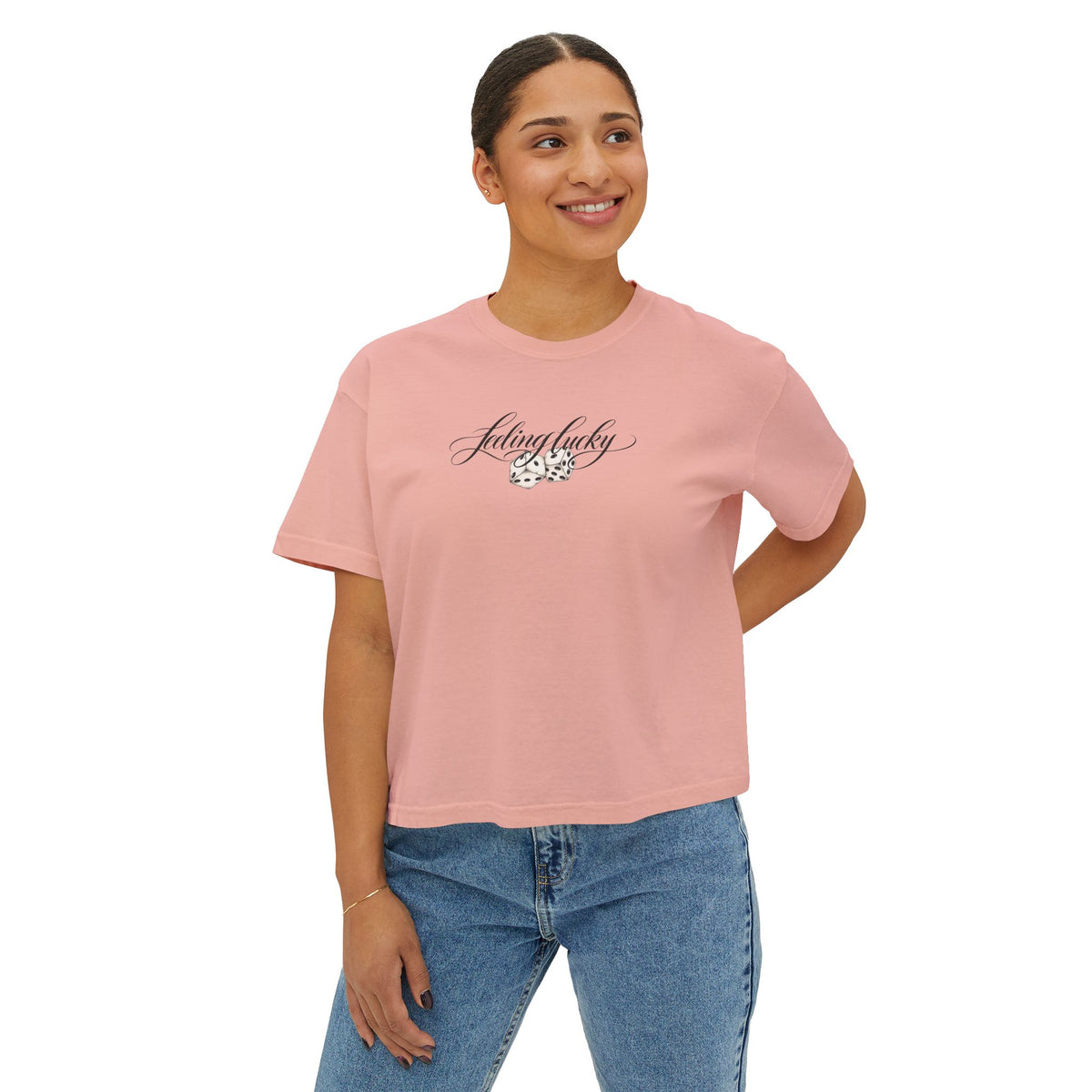 Feeling Lucky Boxy Tee
