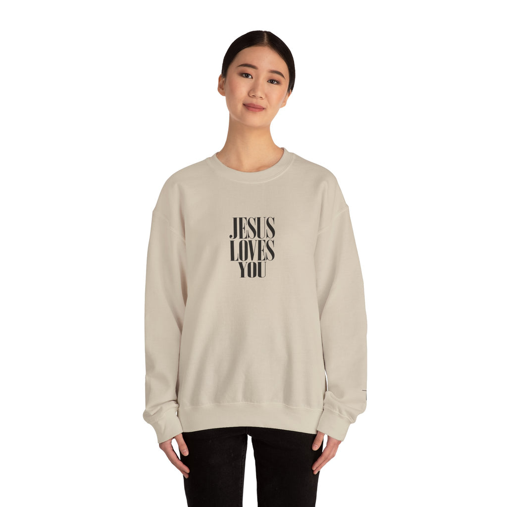 Jesus Loves You Crewneck