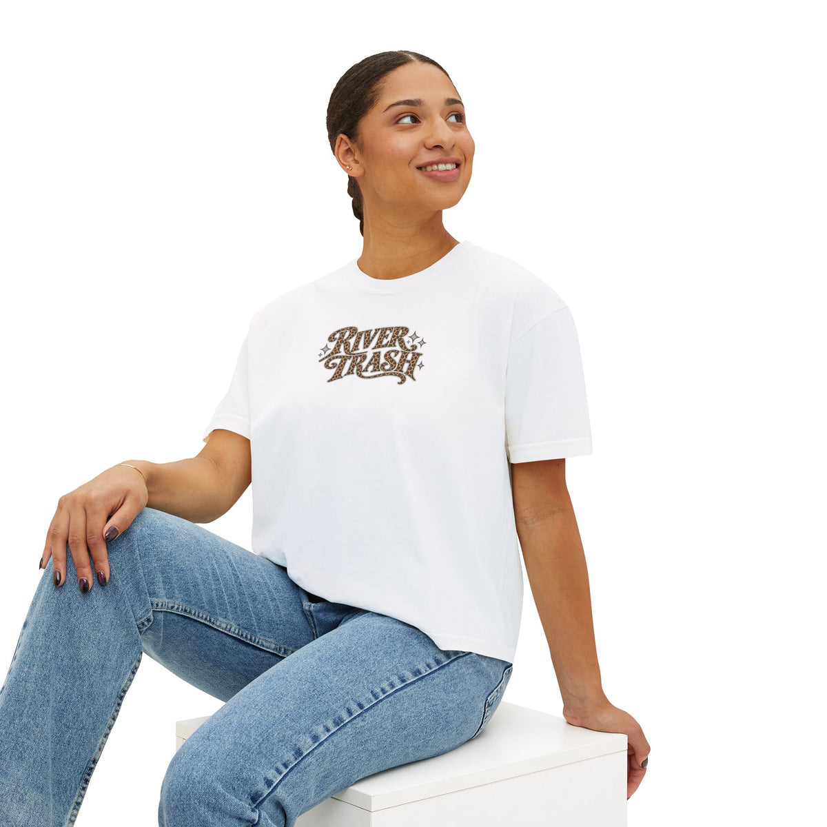 River Trash Boxy Tee