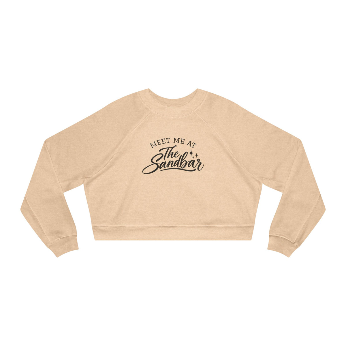 Meet Me at The Sandbar Crop Sweatshirt