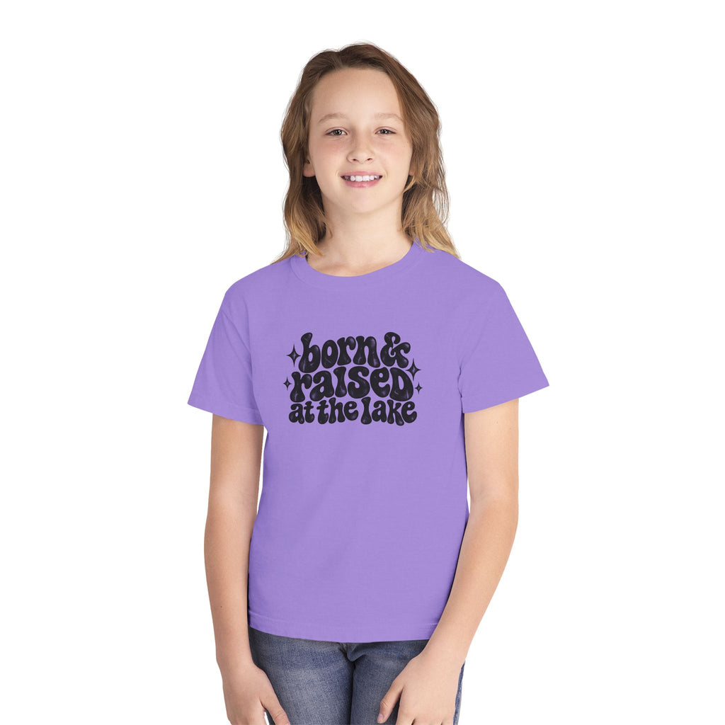 Born & Raised At The Lake Youth Tee