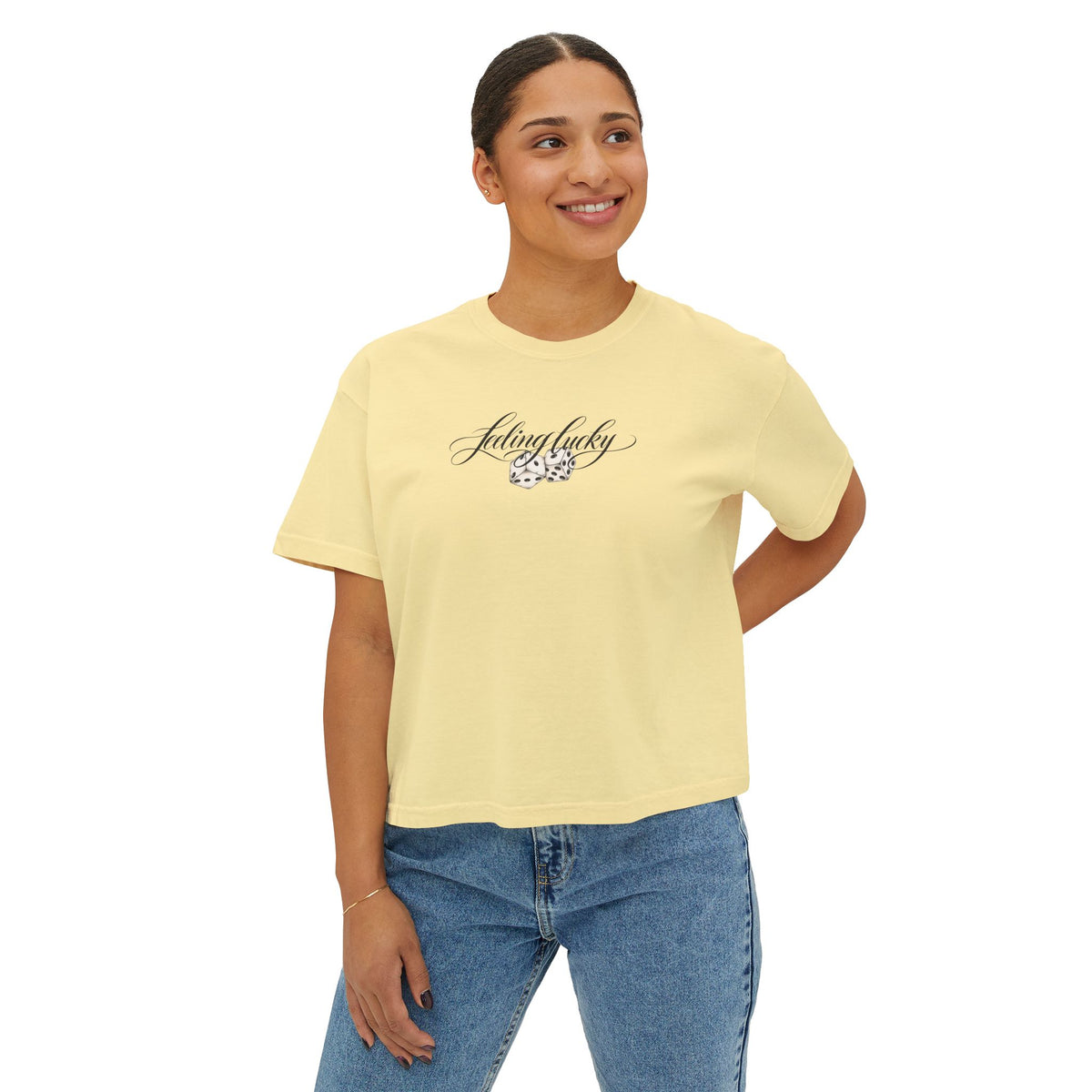 Feeling Lucky Boxy Tee