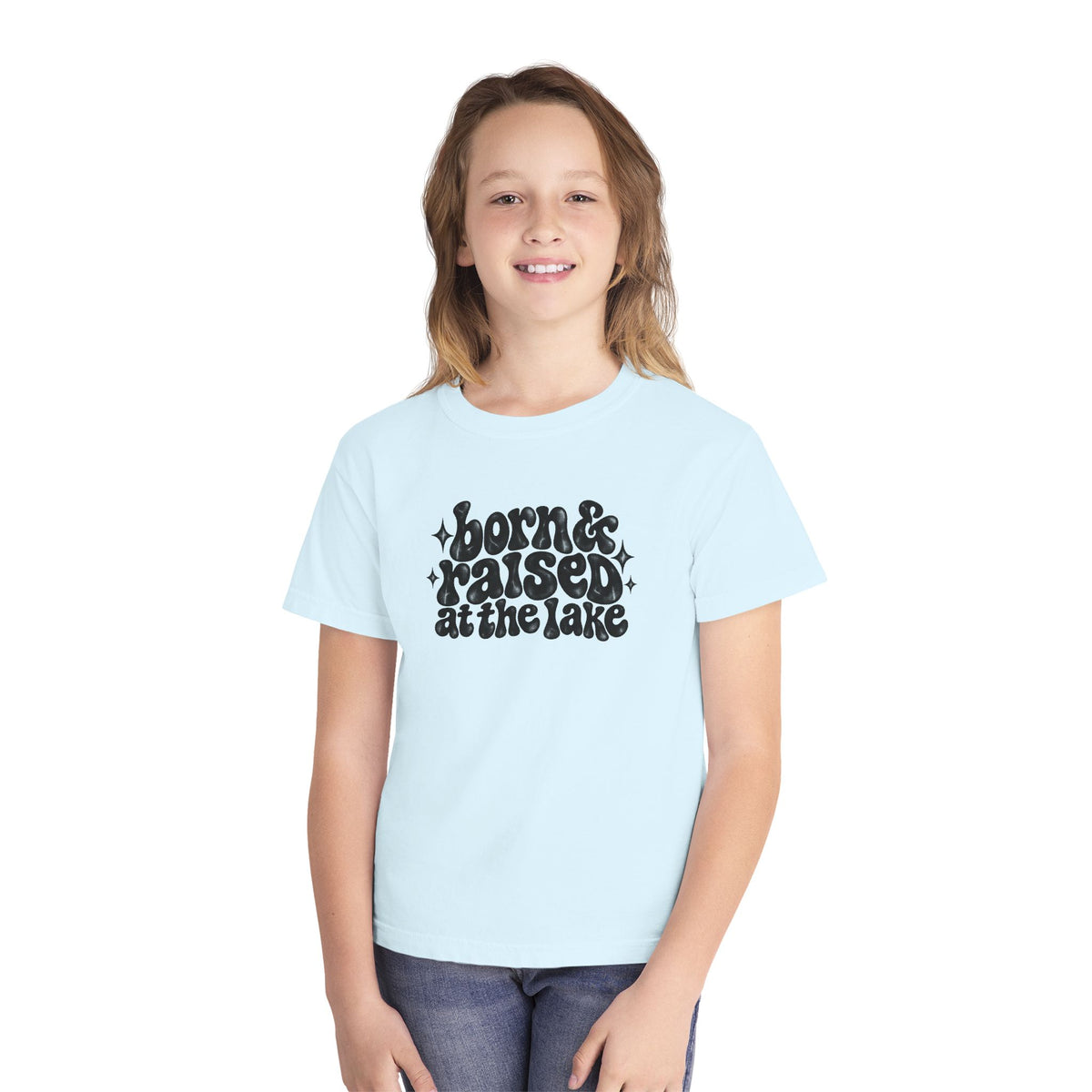 Born & Raised At The Lake Youth Tee