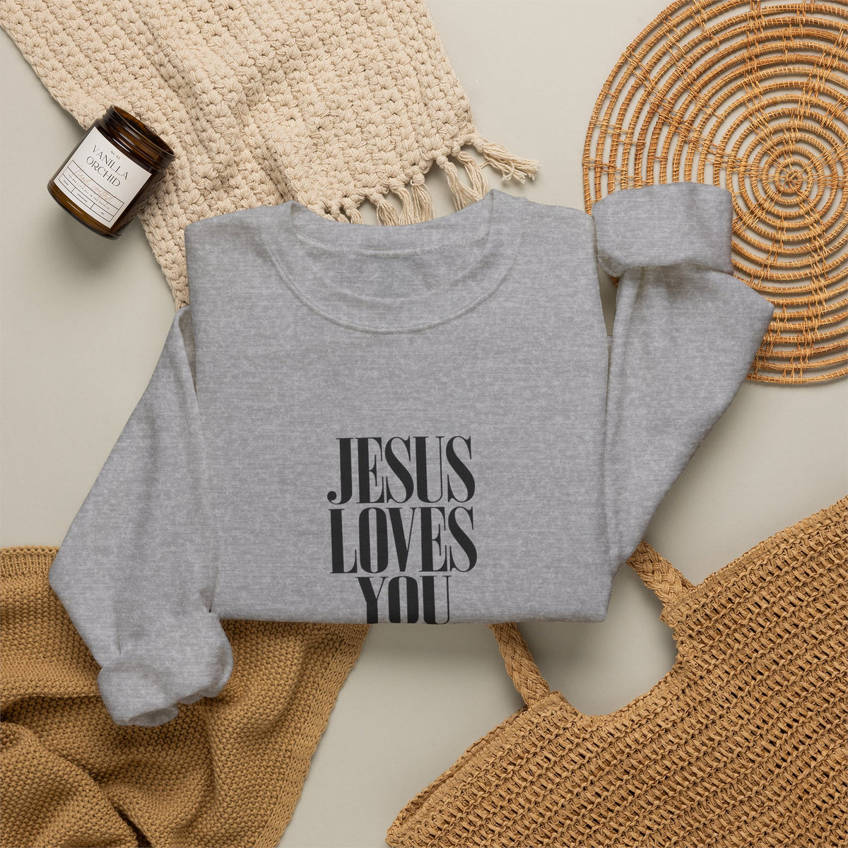 Jesus Loves You Crewneck