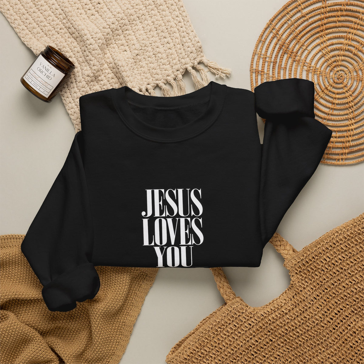 Jesus Loves You Crewneck