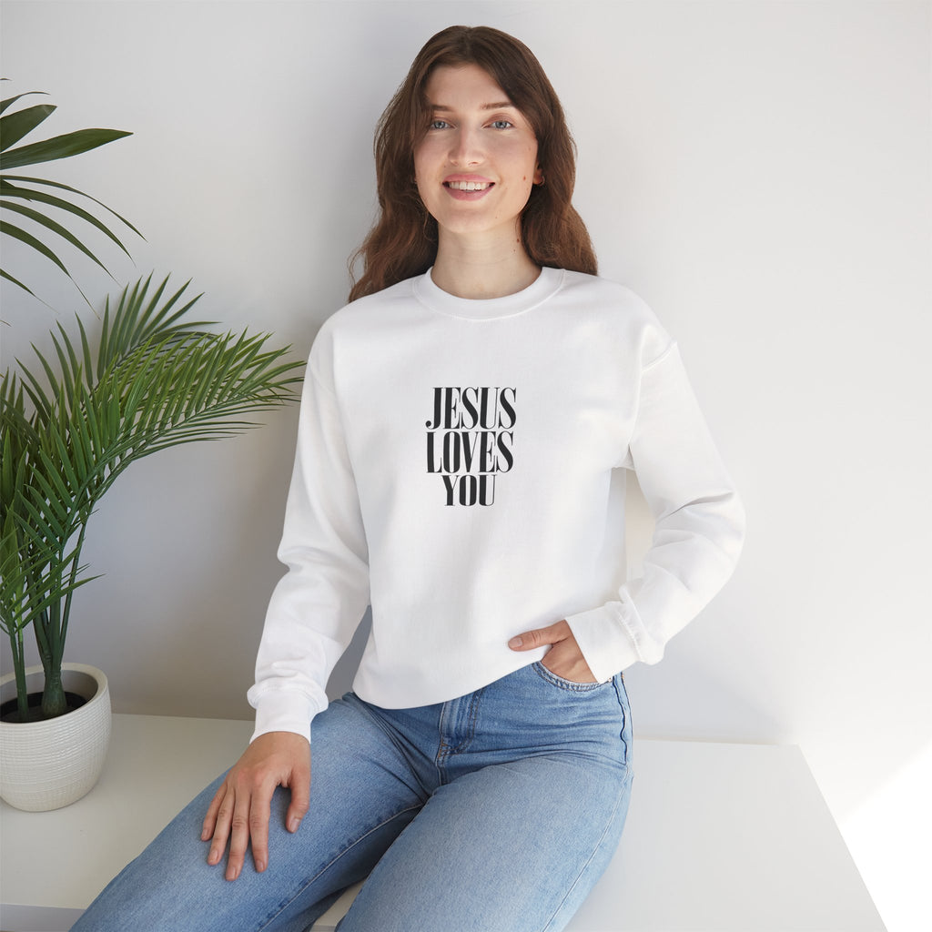 Jesus Loves You Crewneck