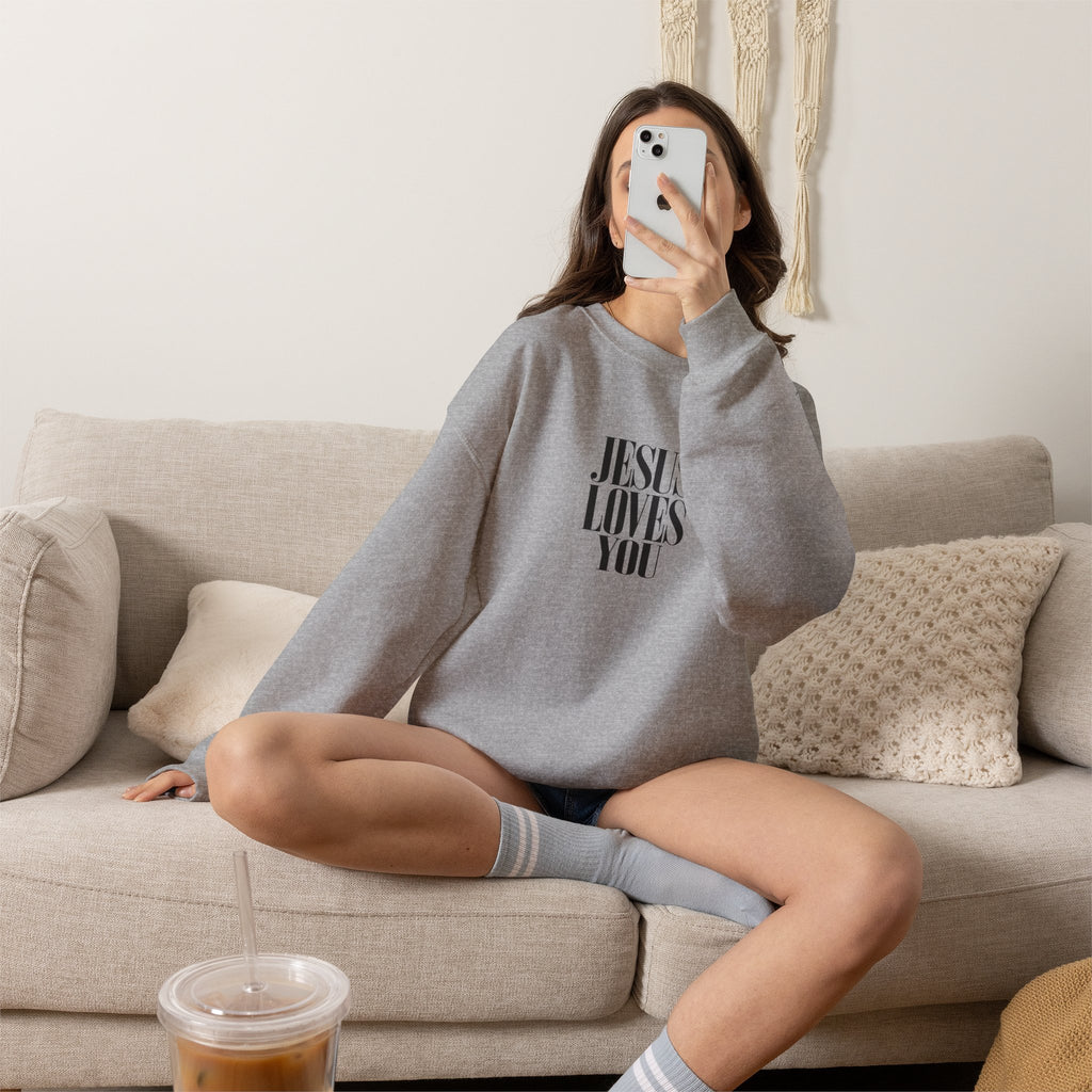 Jesus Loves You Crewneck