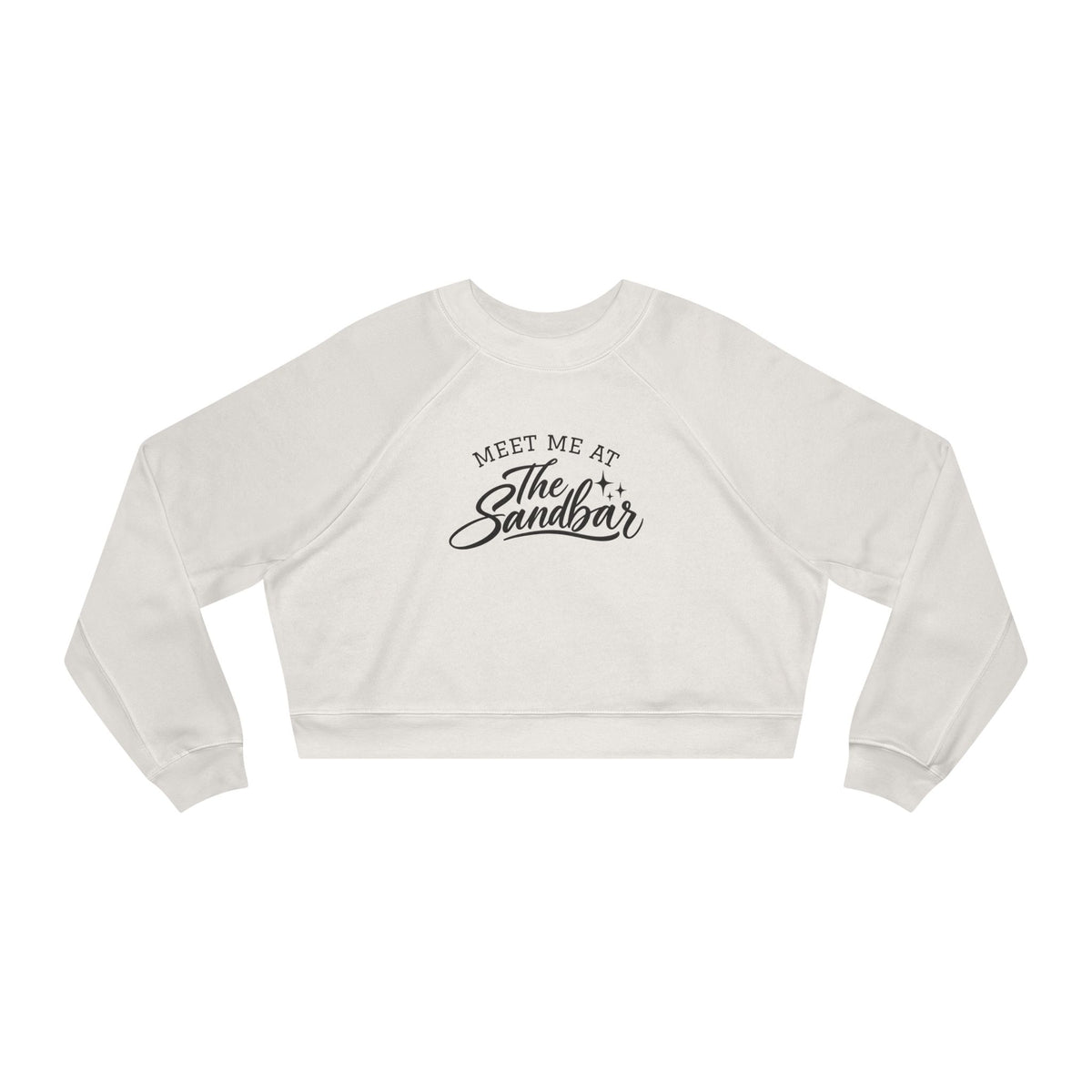Meet Me at The Sandbar Crop Sweatshirt