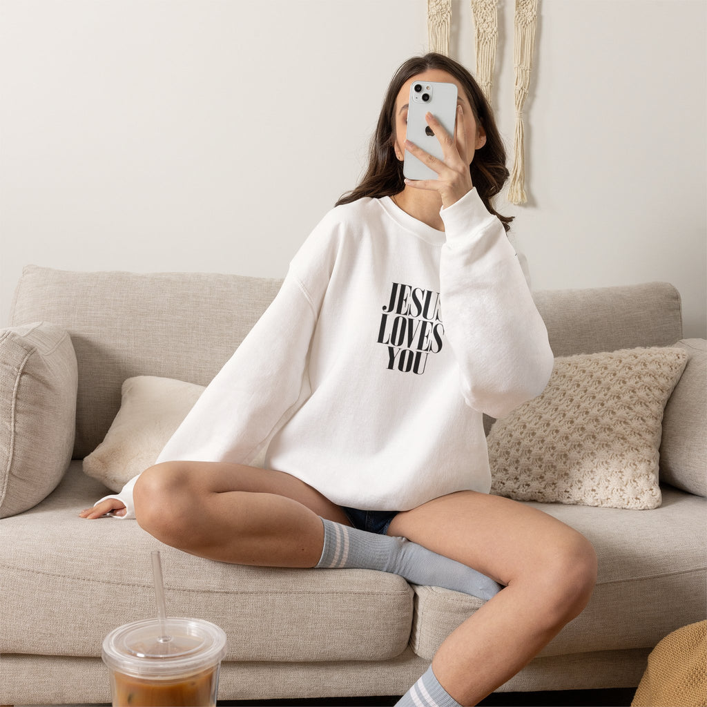 Jesus Loves You Crewneck