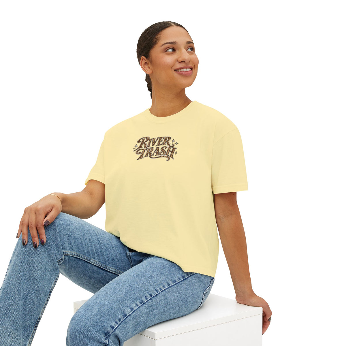 River Trash Boxy Tee