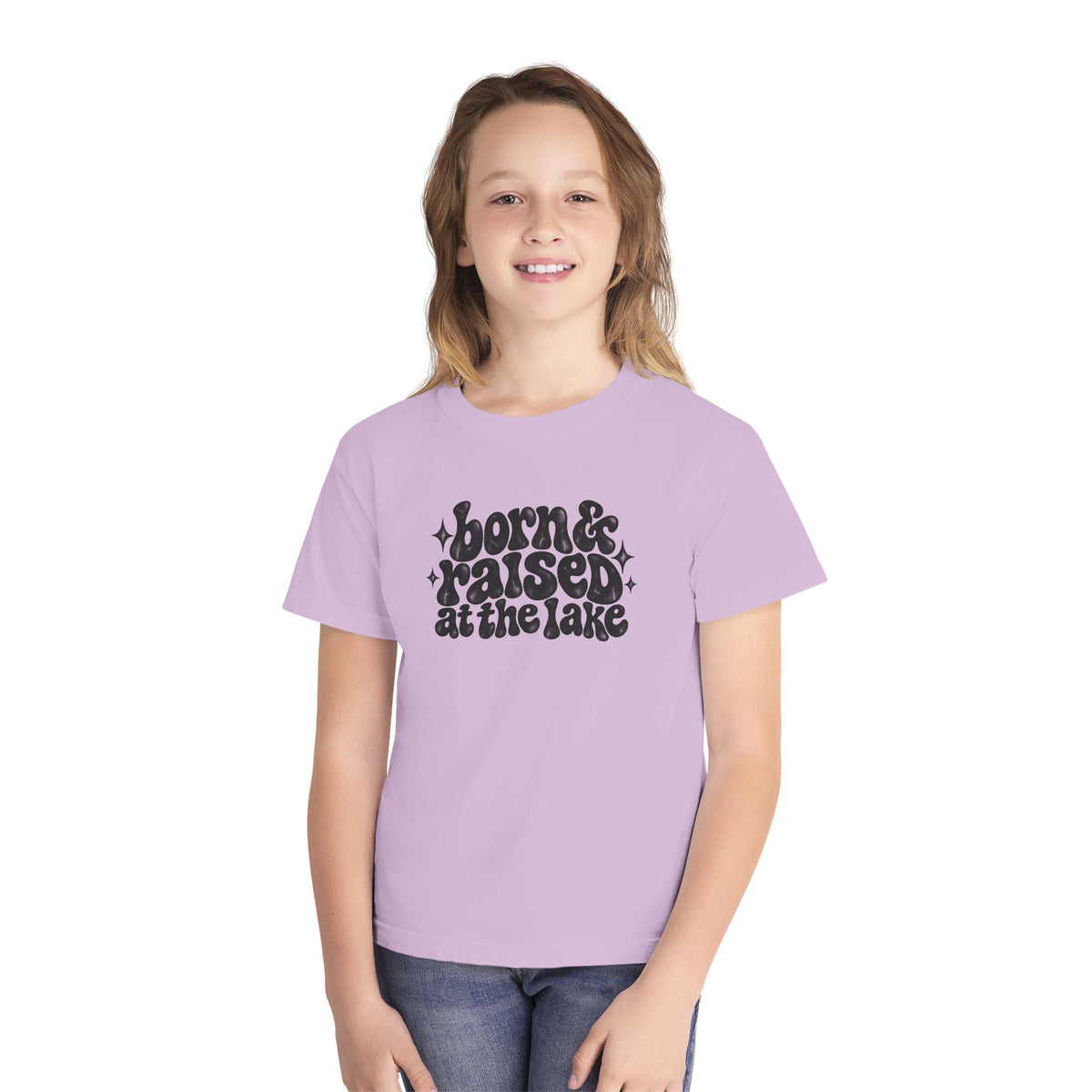 Born & Raised At The Lake Youth Tee