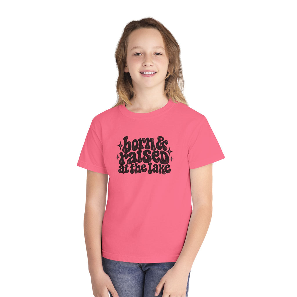 Born & Raised At The Lake Youth Tee