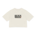 Here For The Snacks Crop Tee