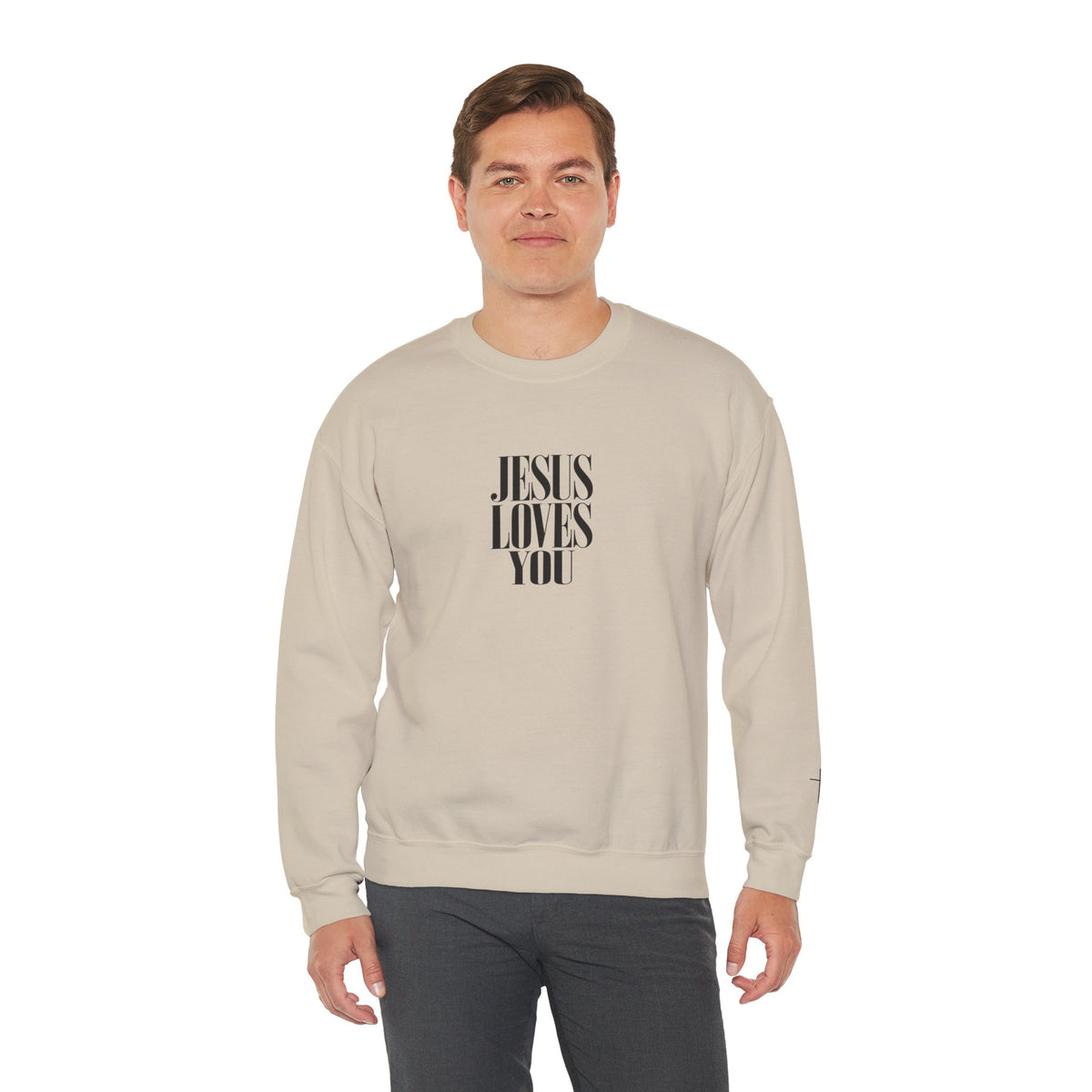 Jesus Loves You Crewneck