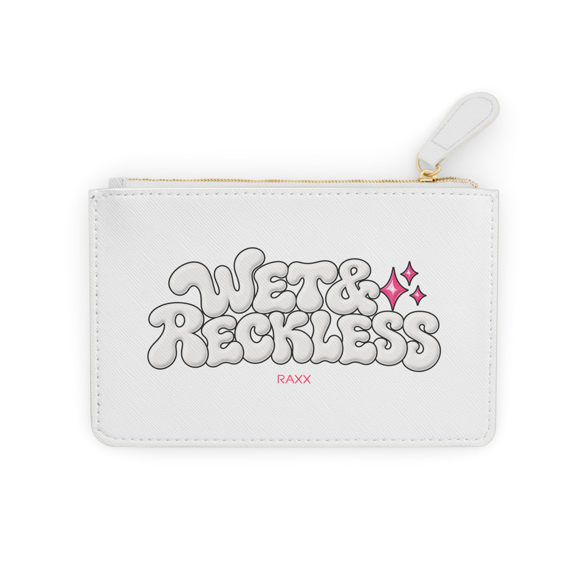 Wavy "Wet & Reckless" Mini Clutch Bag
