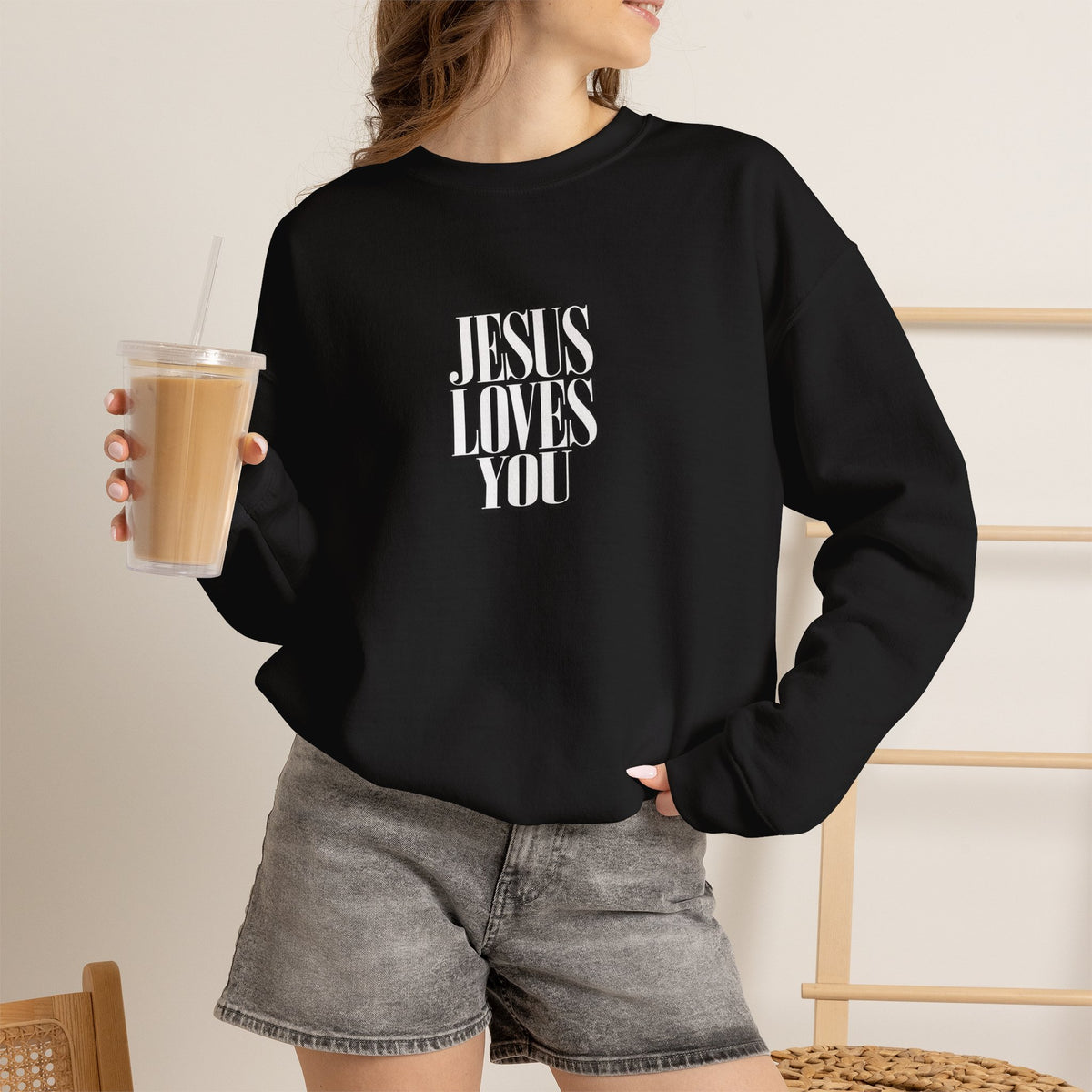 Jesus Loves You Crewneck