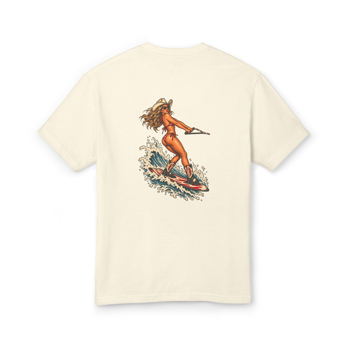 Wakeboard Surf Vintage Tee