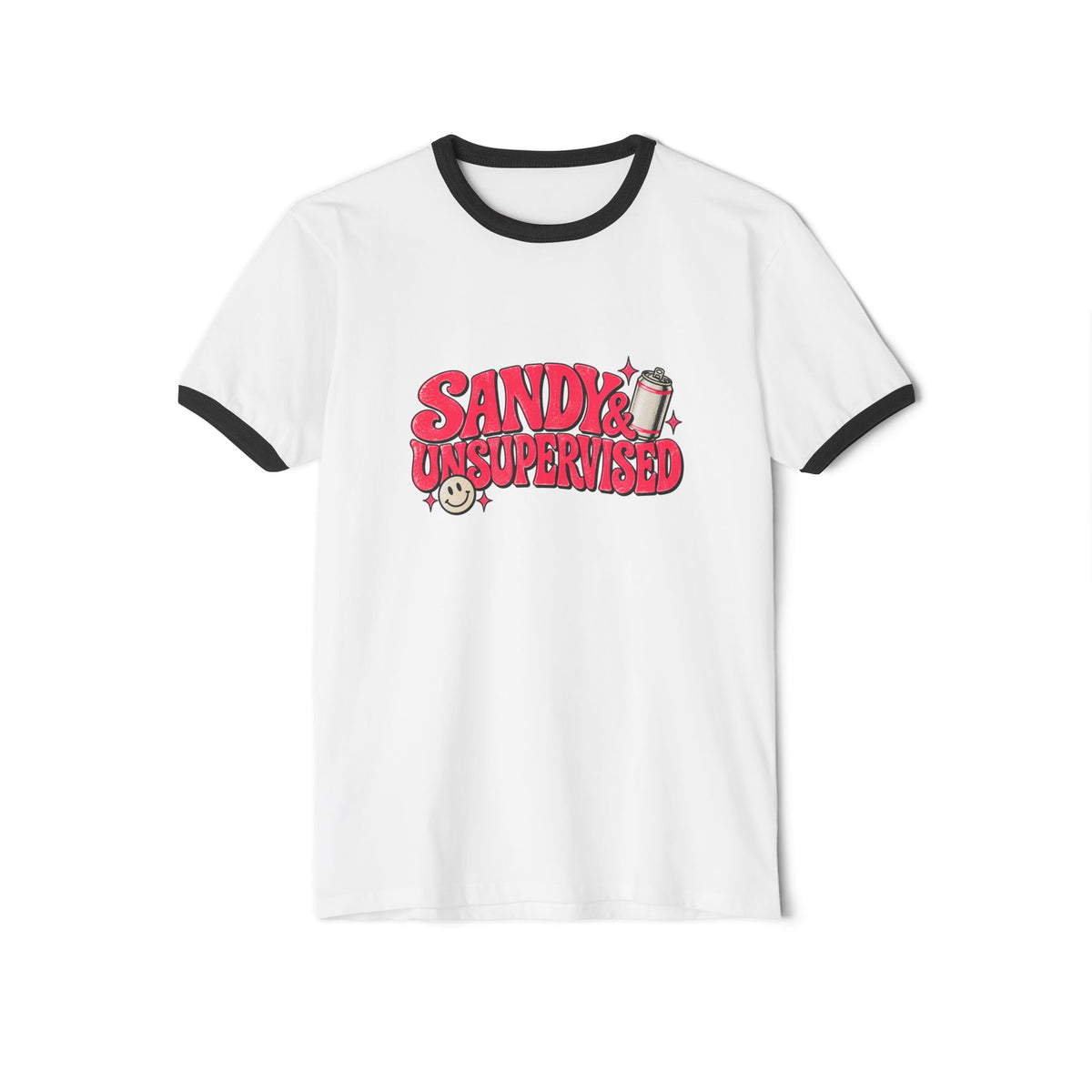Sandy & Unsupervised Ringer Tee