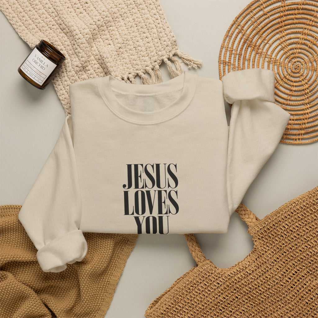 Jesus Loves You Crewneck