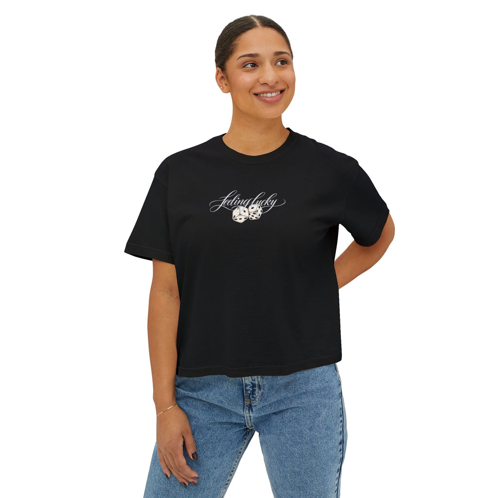 Feeling Lucky Boxy Tee