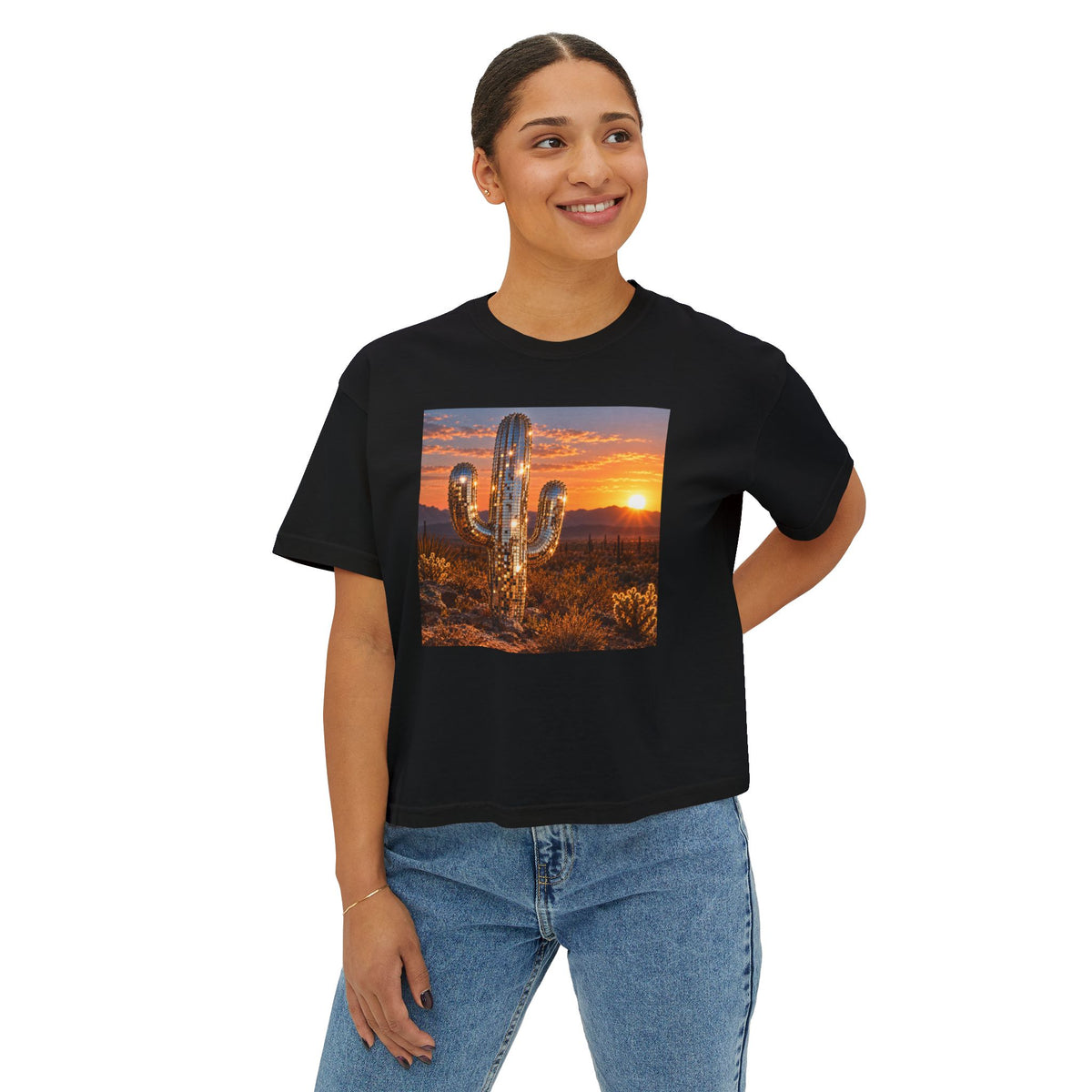 Disco Cactus Tee