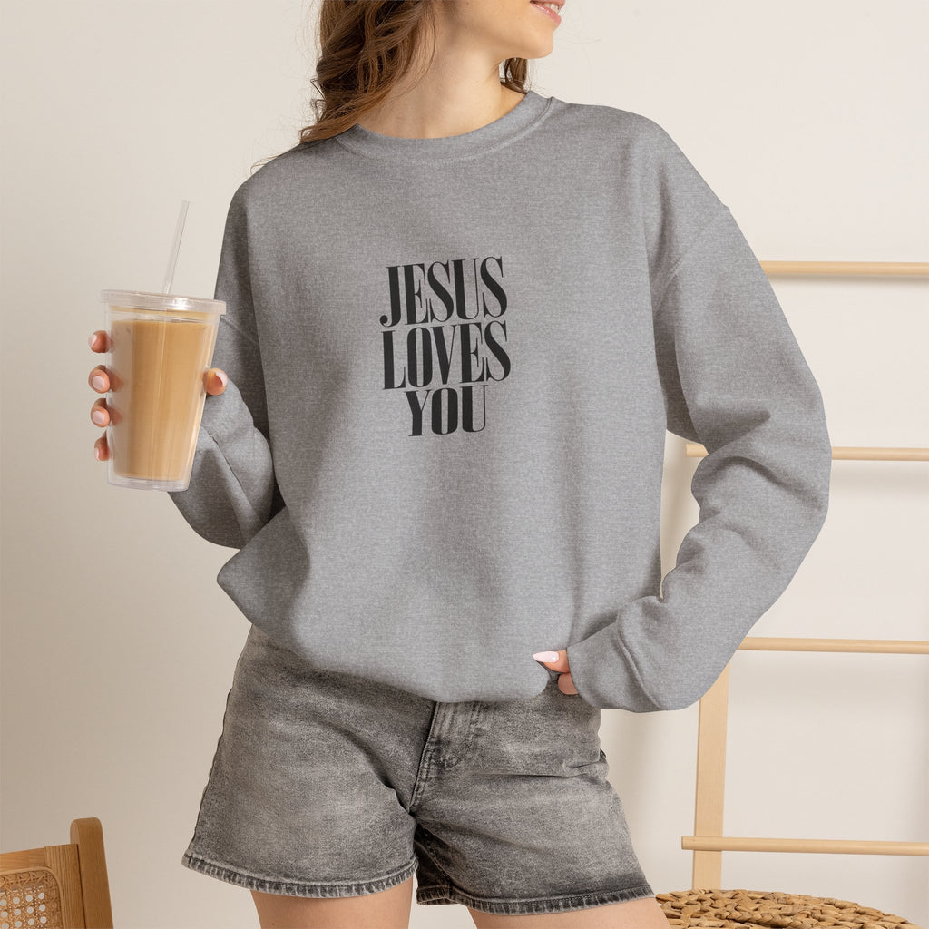 Jesus Loves You Crewneck