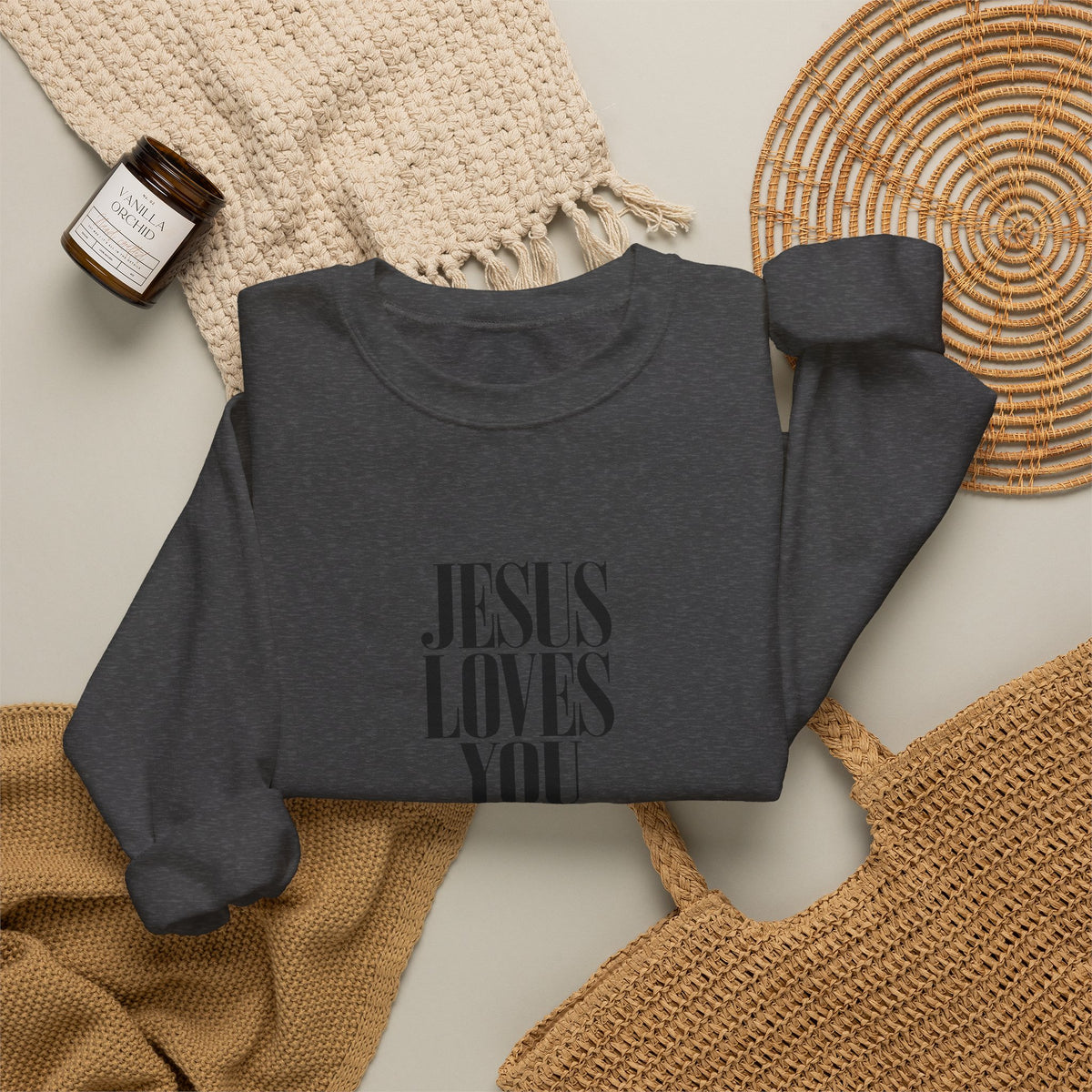 Jesus Loves You Crewneck