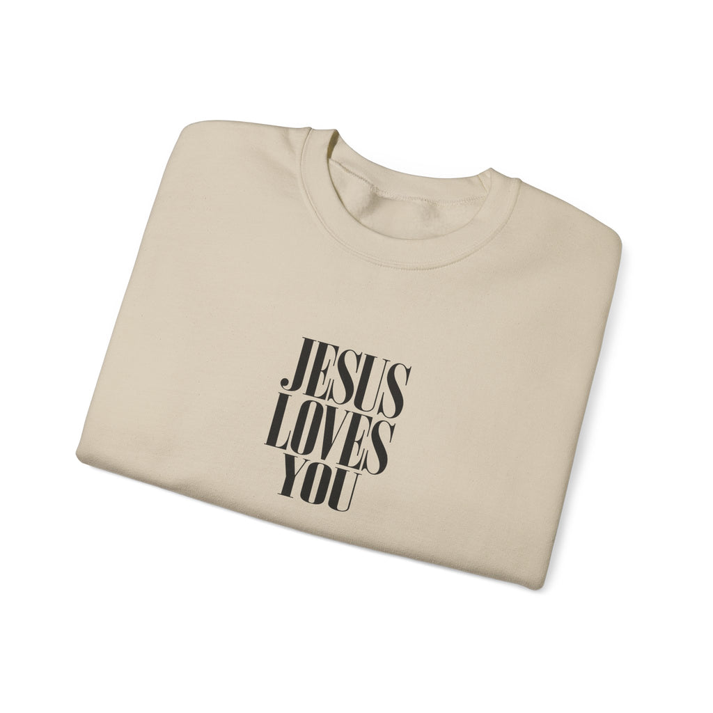 Jesus Loves You Crewneck