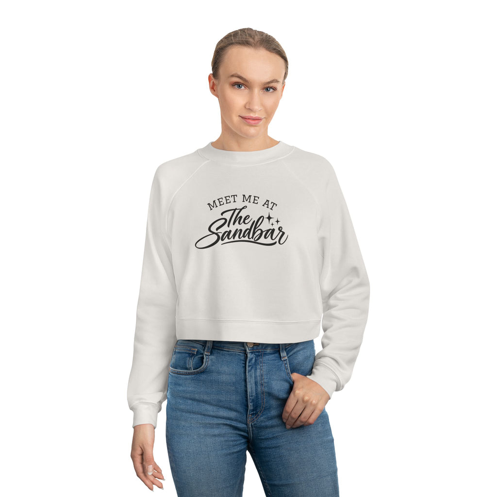Meet Me at The Sandbar Crop Sweatshirt