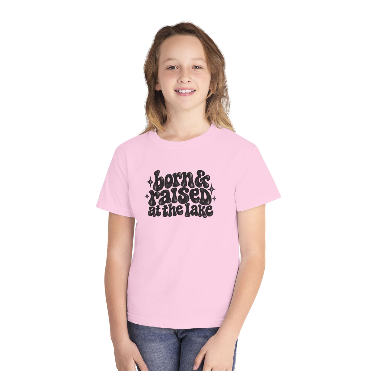 Born & Raised At The Lake Youth Tee