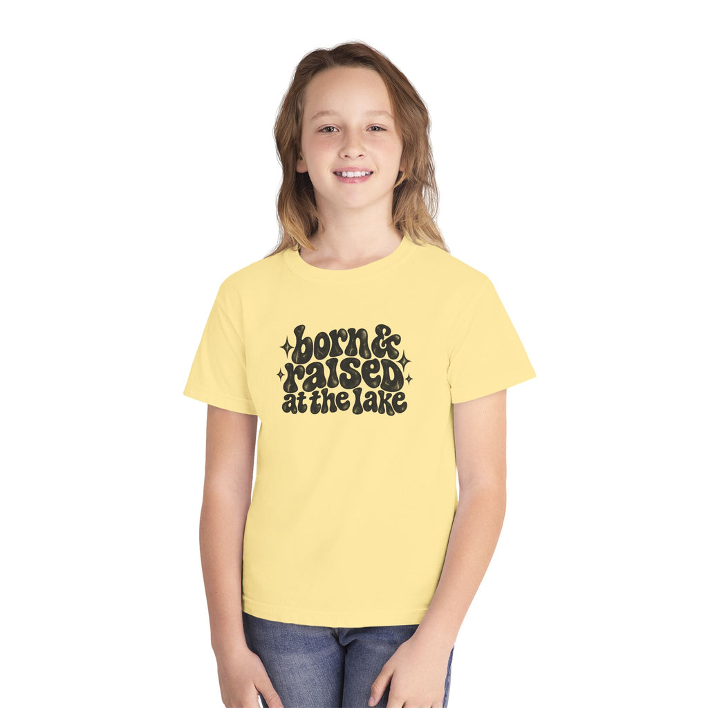 Born & Raised At The Lake Youth Tee