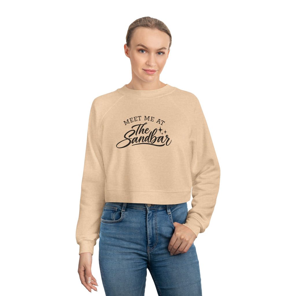 Meet Me at The Sandbar Crop Sweatshirt