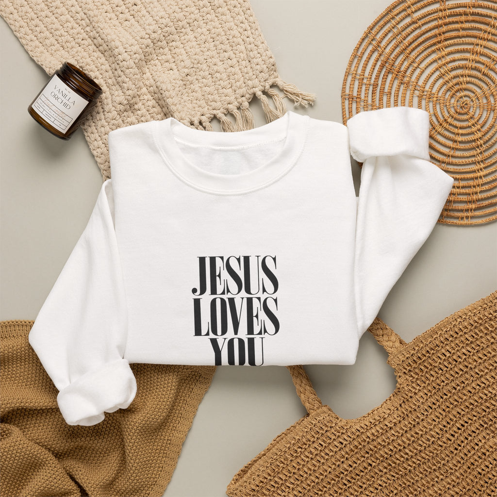 Jesus Loves You Crewneck