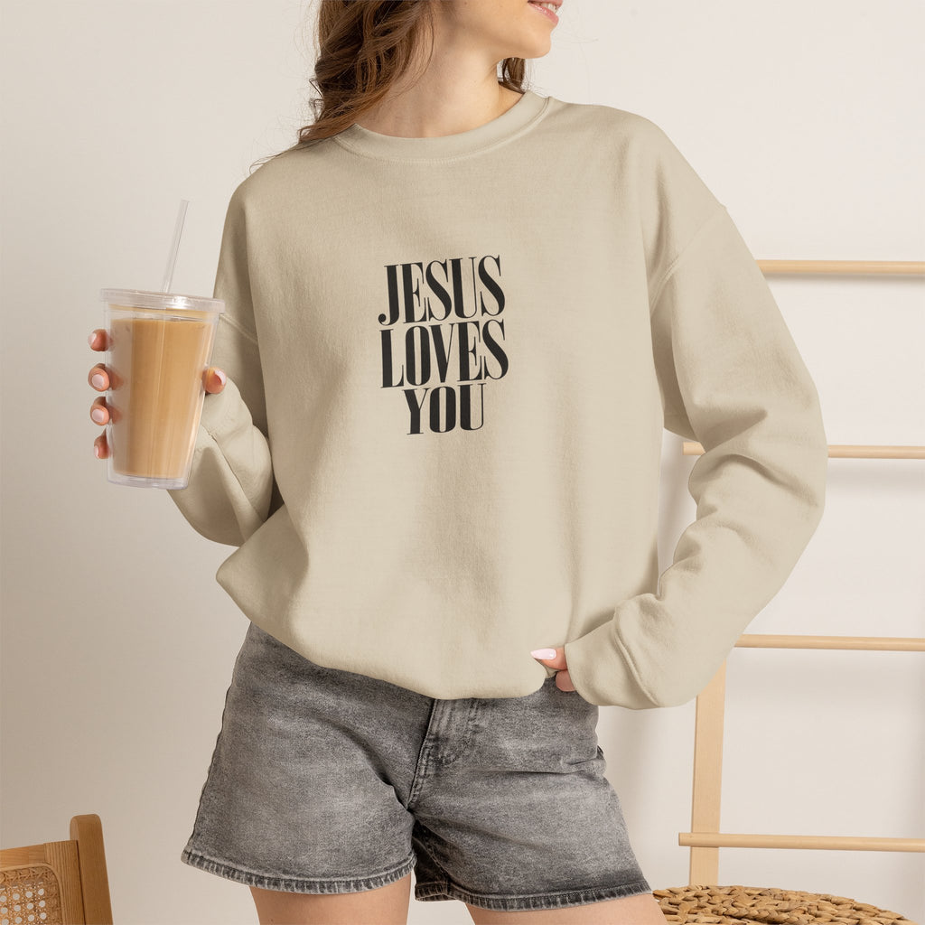 Jesus Loves You Crewneck