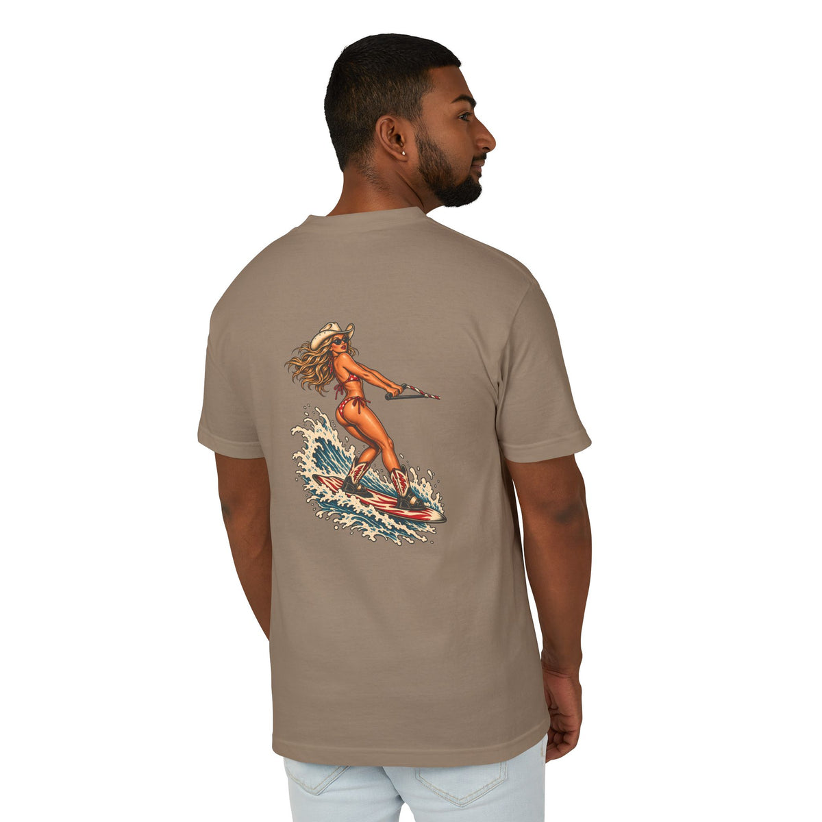 Wakeboard Surf Vintage Tee